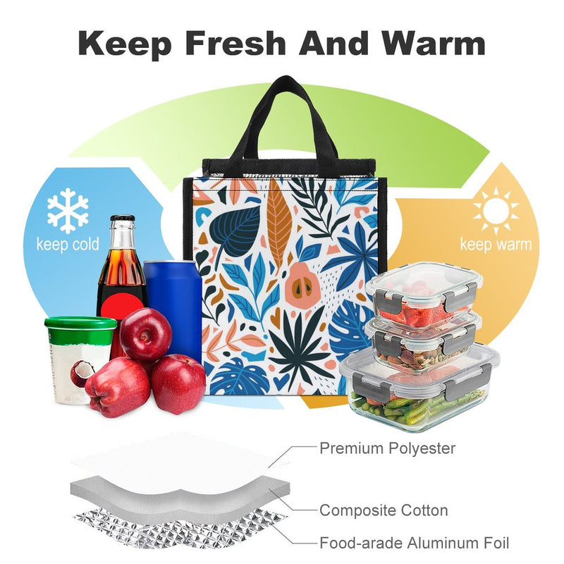 Lunch Bag for Men Women Portable Handbag for Work Picnic L008