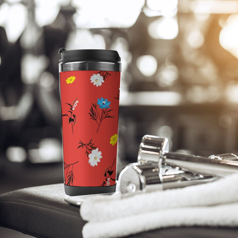 Stainless Steel Tumbler Sport Drink Bottle Travel Mug 380L T059