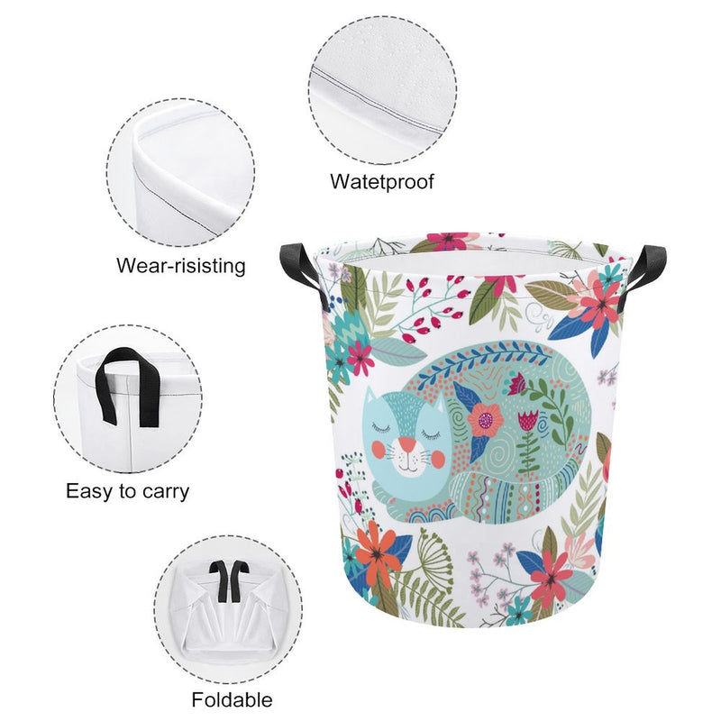 Waterproof Foldable Clothes Laundry Basket B080