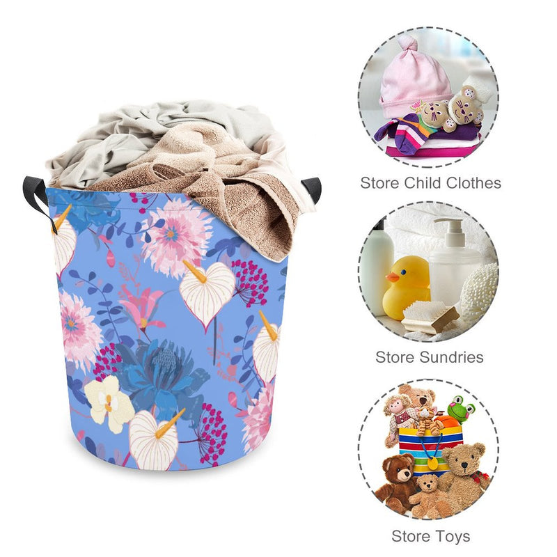 Waterproof Foldable Clothes Laundry Basket B053