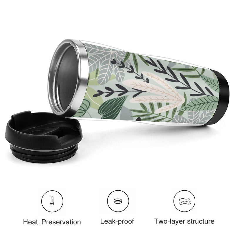 Stainless Steel Tumbler Sport Drink Bottle Travel Mug 380L T005