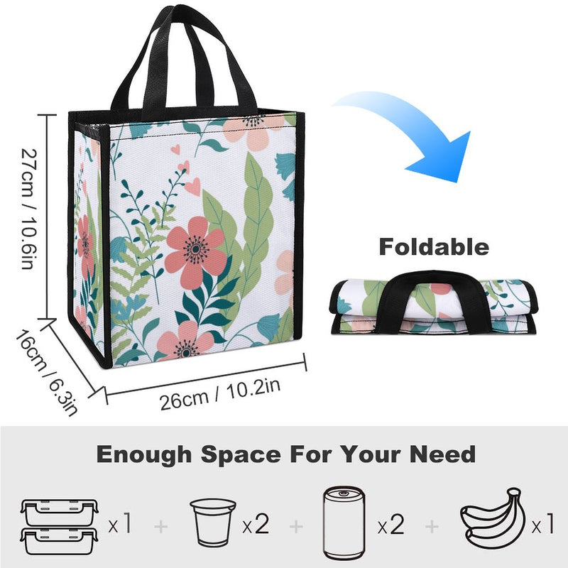 Lunch Bag for Men Women Portable Handbag for Work Picnic L070