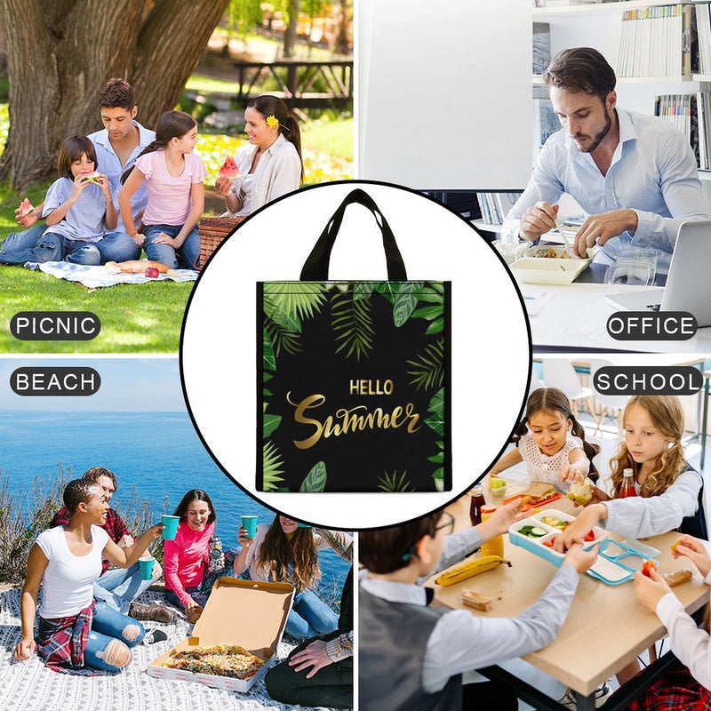 Lunch Bag for Men Women Portable Handbag for Work Picnic L019