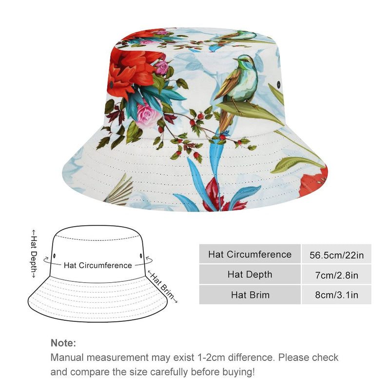 Bucket Hats Fisherman Sun Cap for Women Men H009