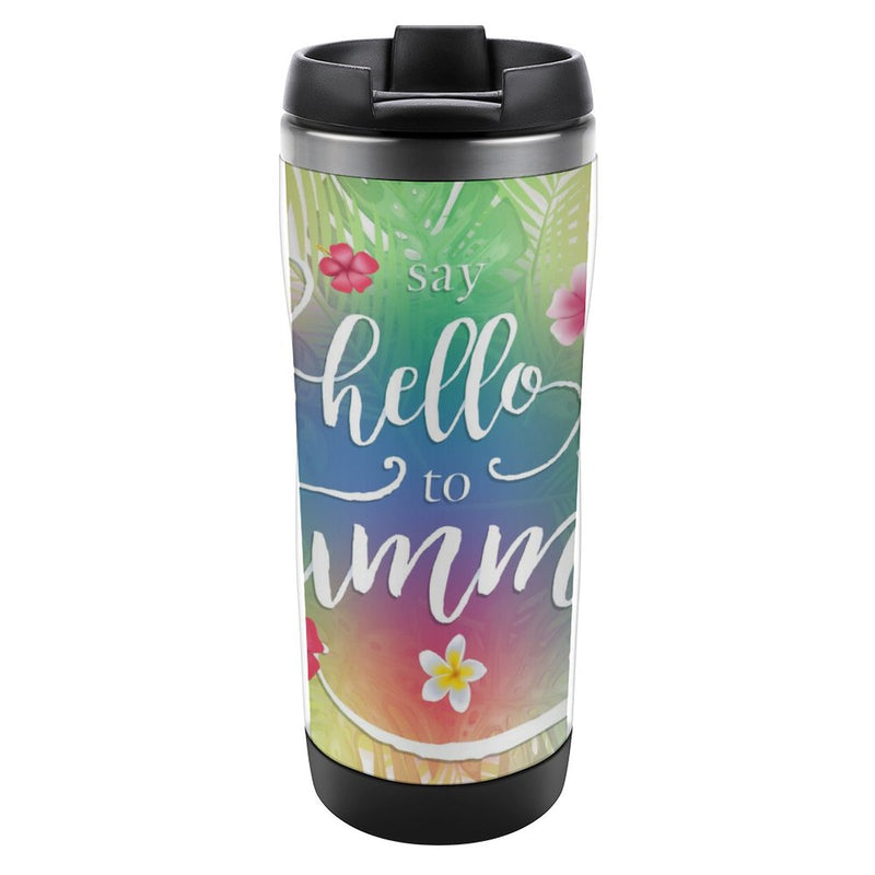 Stainless Steel Tumbler Sport Drink Bottle Travel Mug 380L T014