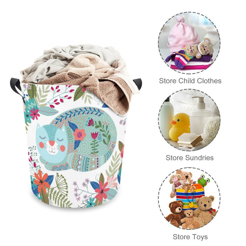 Waterproof Foldable Clothes Laundry Basket B080