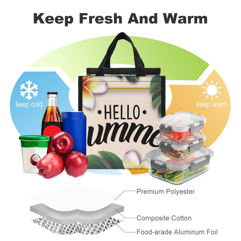 Lunch Bag for Men Women Portable Handbag for Work Picnic L023