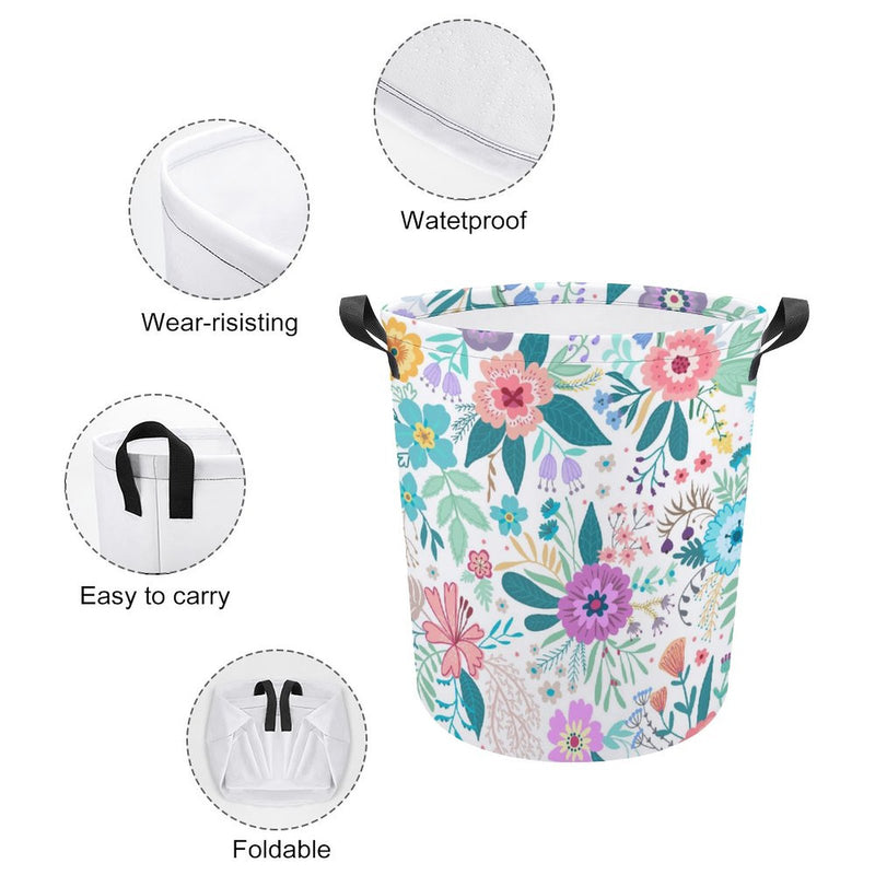 Waterproof Foldable Clothes Laundry Basket B011