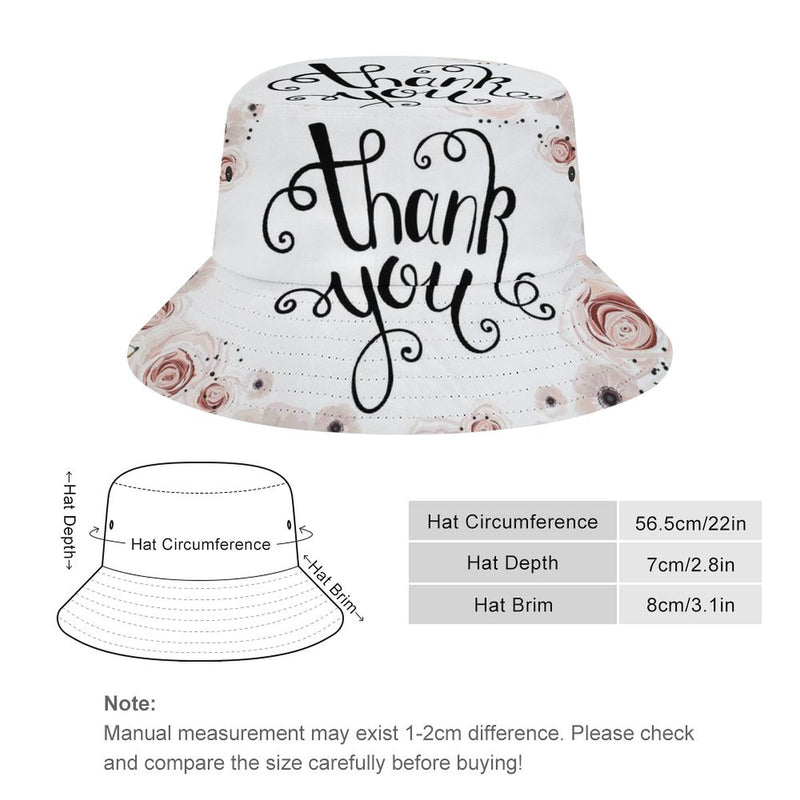 Bucket Hats Fisherman Sun Cap for Women Men H079