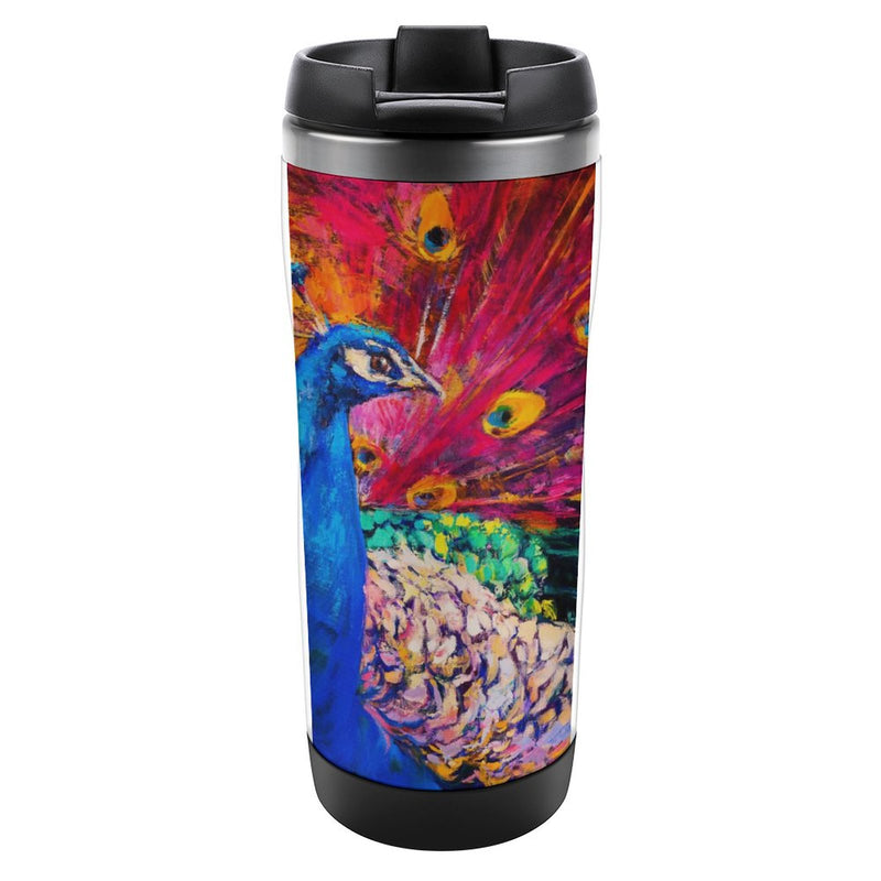 Stainless Steel Tumbler Sport Drink Bottle Travel Mug 380L T092