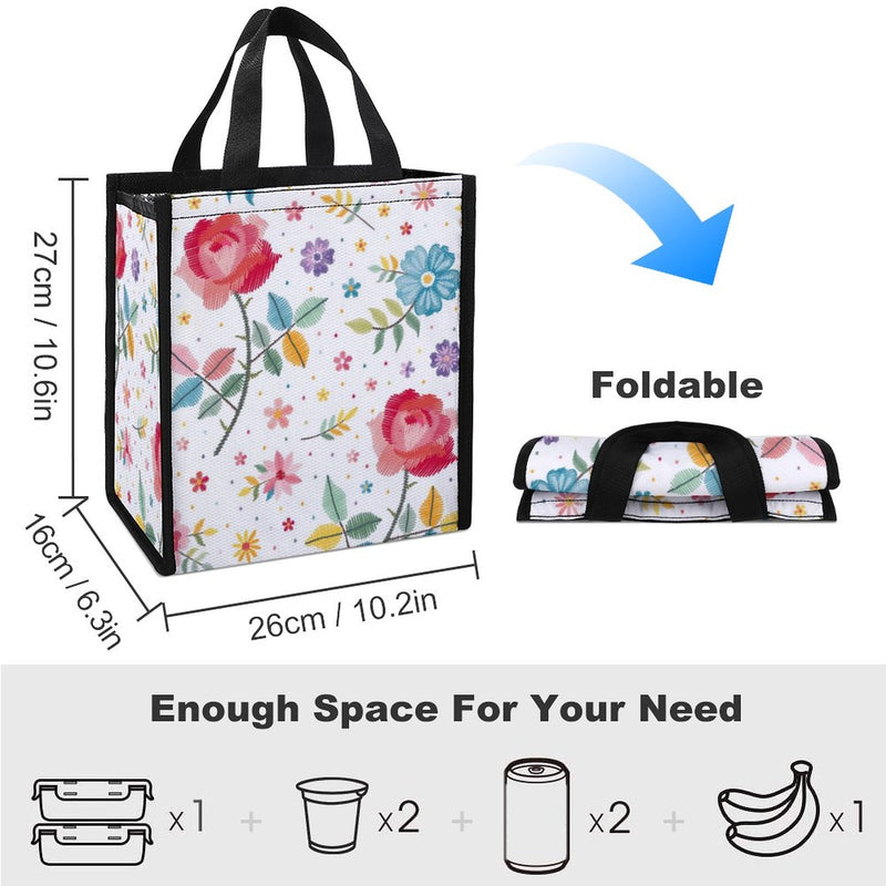 Lunch Bag for Men Women Portable Handbag for Work Picnic L002