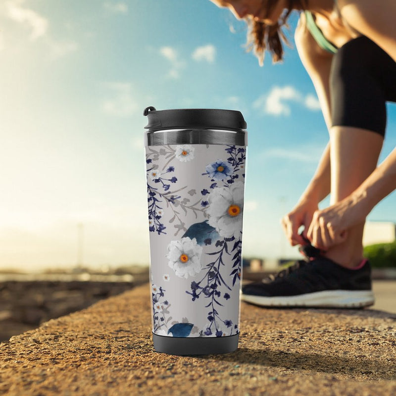 Stainless Steel Tumbler Sport Drink Bottle Travel Mug 380L T049