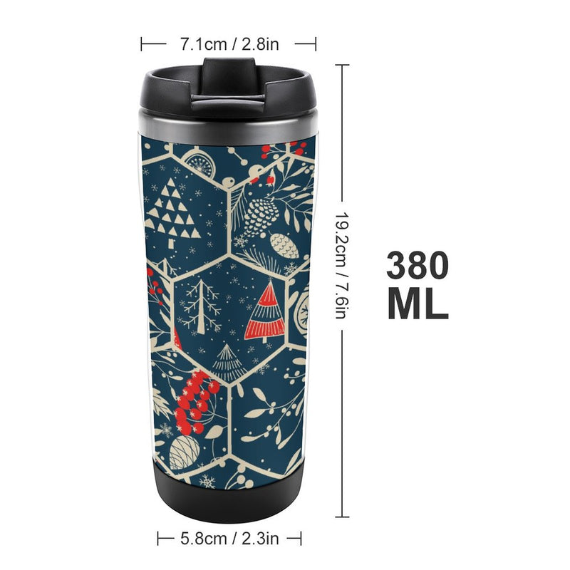 Stainless Steel Tumbler Sport Drink Bottle Travel Mug 380L T081