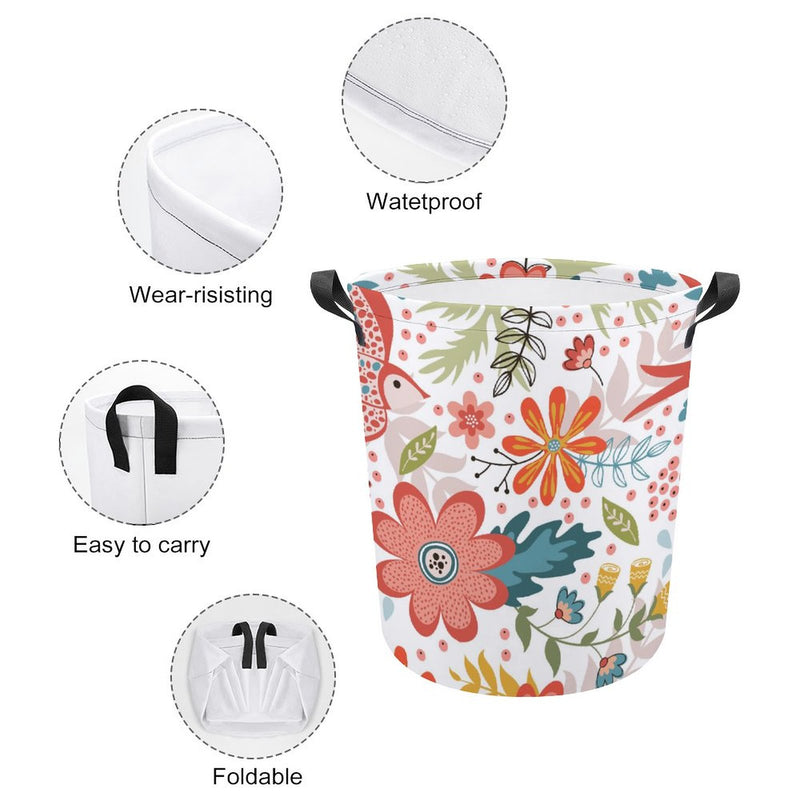 Waterproof Foldable Clothes Laundry Basket B055