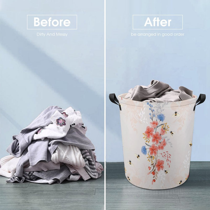 Waterproof Foldable Clothes Laundry Basket B083