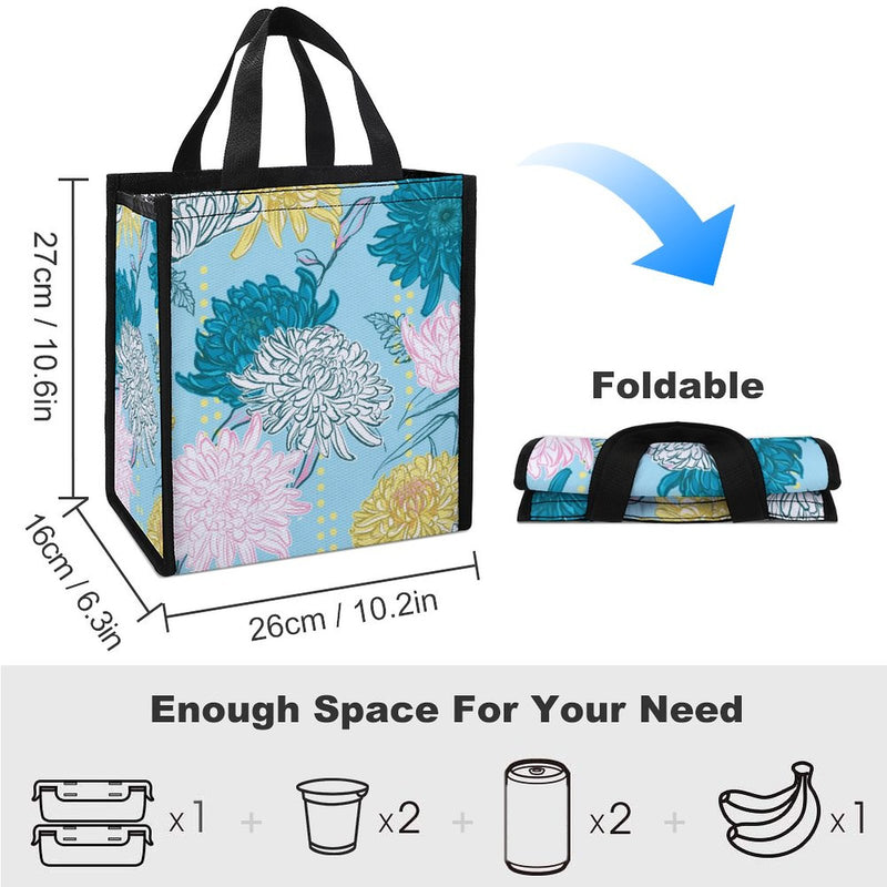 Lunch Bag for Men Women Portable Handbag for Work Picnic L056