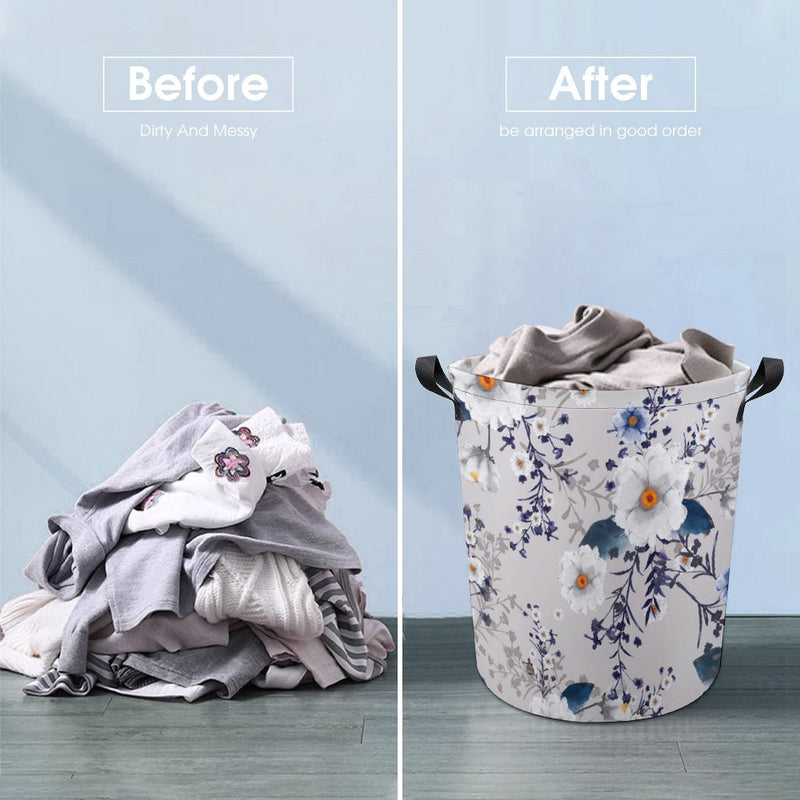 Waterproof Foldable Clothes Laundry Basket B049