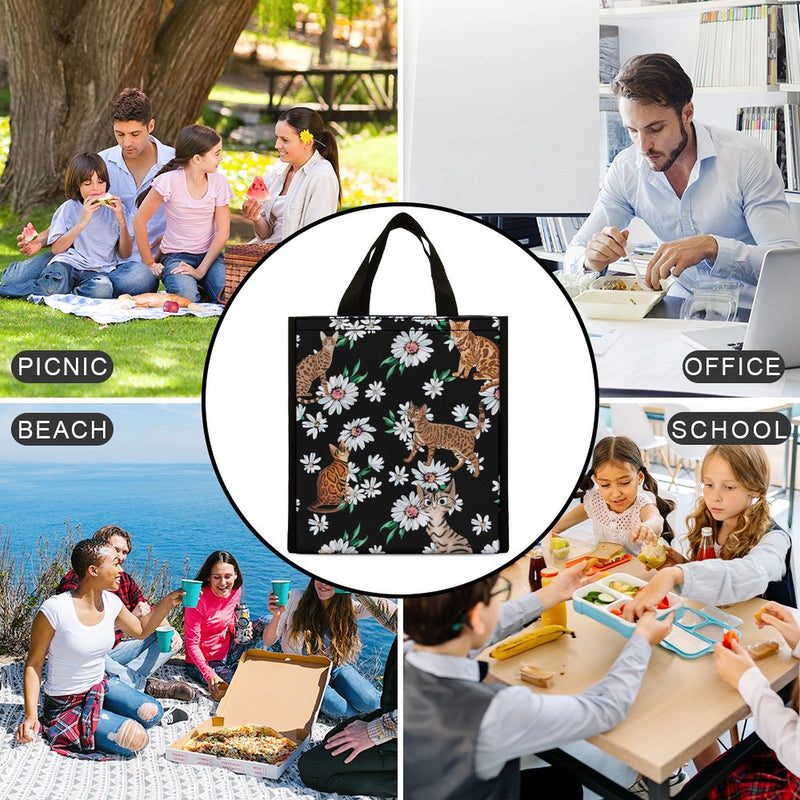 Lunch Bag for Men Women Portable Handbag for Work Picnic L094