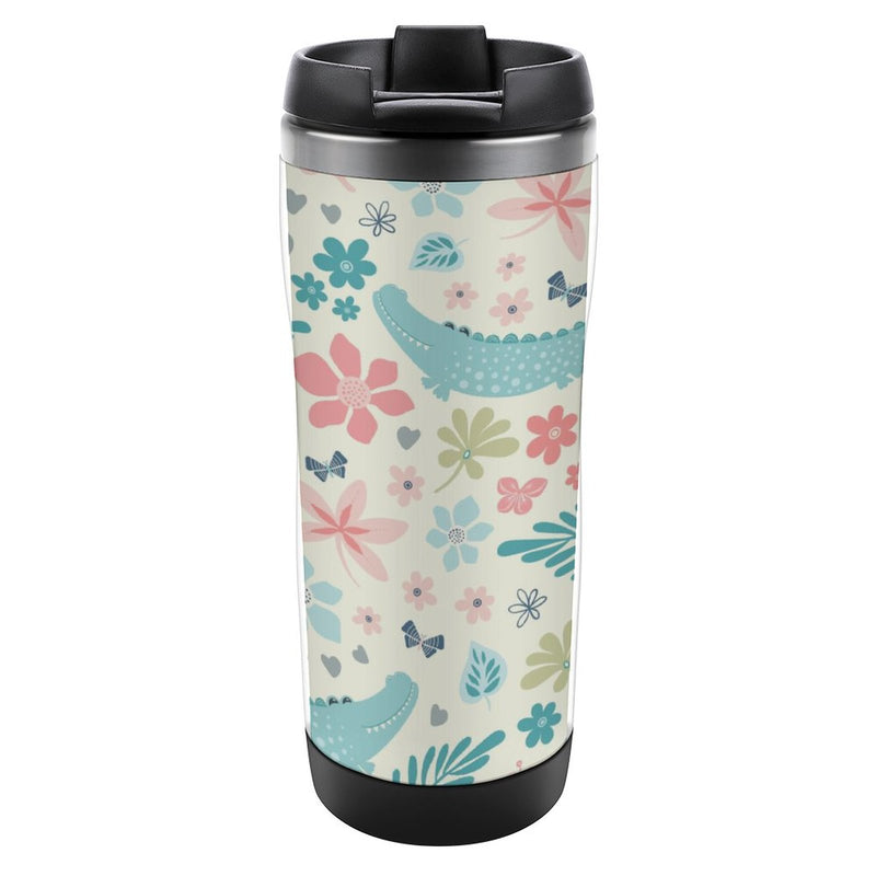 Stainless Steel Tumbler Sport Drink Bottle Travel Mug 380L T086