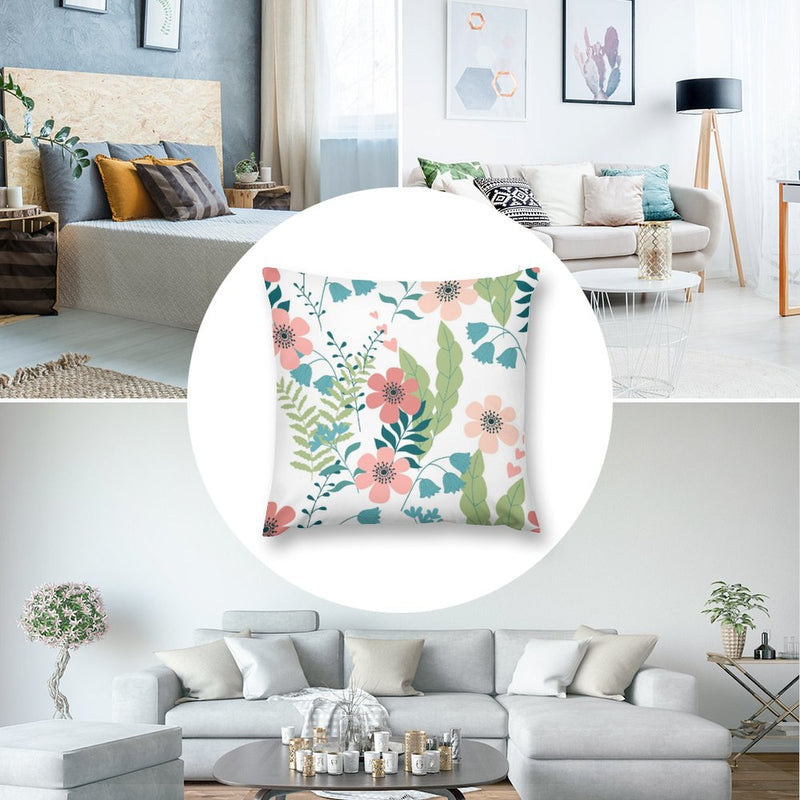 Pillow Case Sofa Throw Cushion Cover Home Decor Pillowcase 18x18 Inch P068