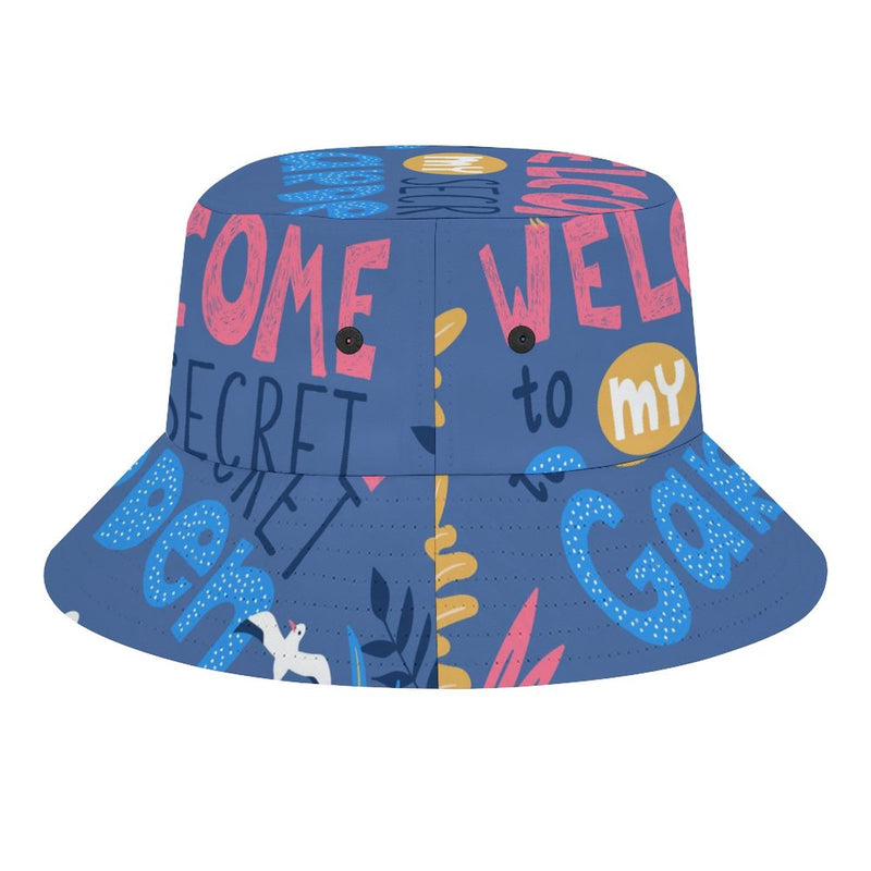 Bucket Hats Fisherman Sun Cap for Women Men H018