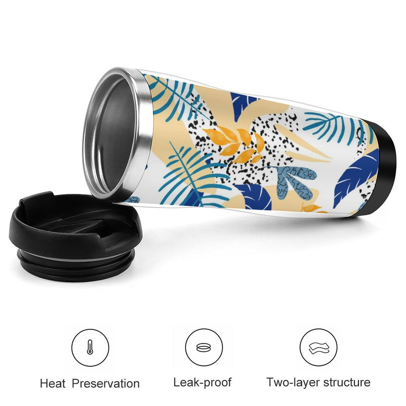 Stainless Steel Tumbler Sport Drink Bottle Travel Mug 380L T045