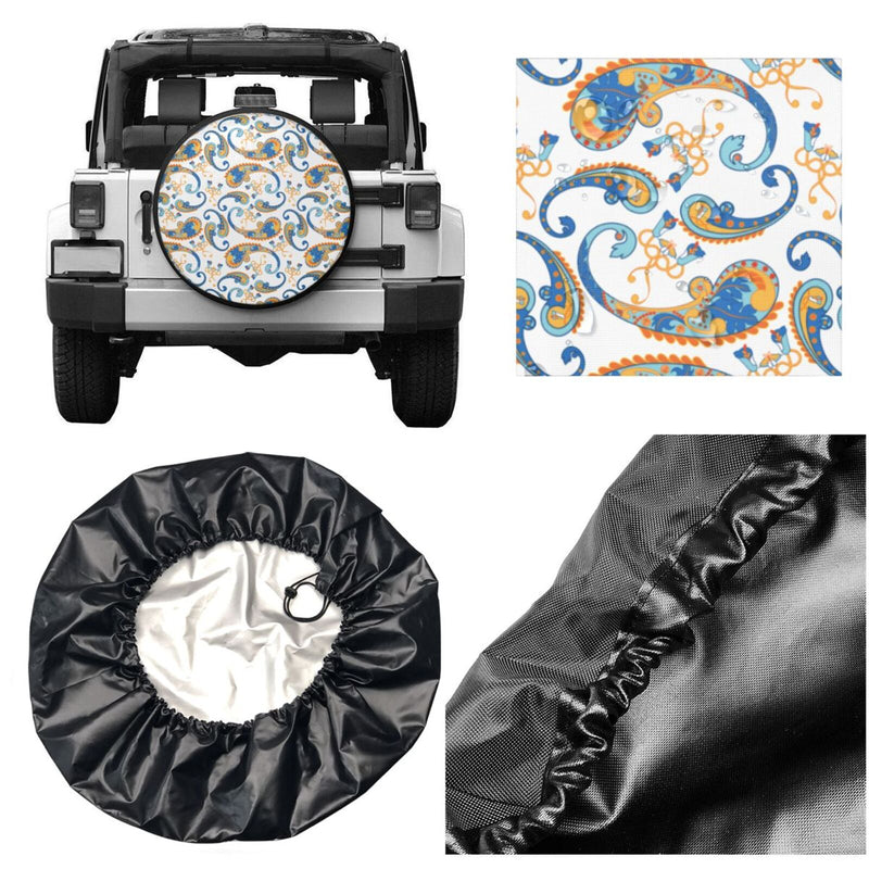 Spare Tire Cover For Rv Trailer Waterproof Wheel Cover Fit For Rv Suv Truck Travel Trailer N127