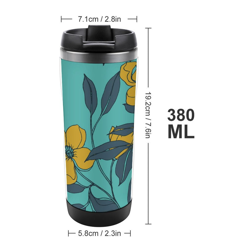 Stainless Steel Tumbler Sport Drink Bottle Travel Mug 380L T065