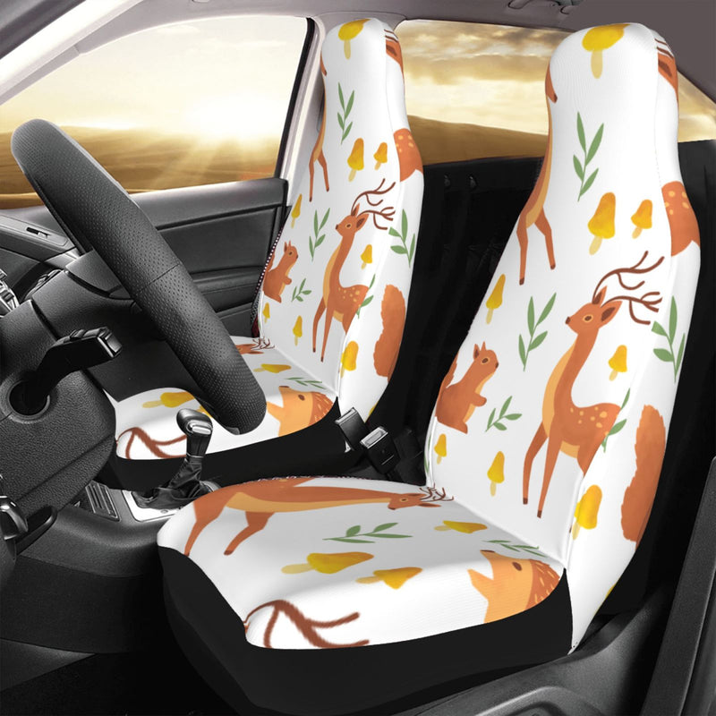 Car Seat Covers Front Auto Seat Cover Universal fit for Car SUV Truck S075 - One Size