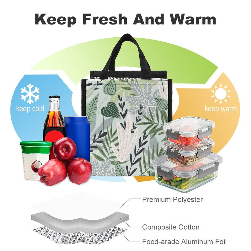 Lunch Bag for Men Women Portable Handbag for Work Picnic L005