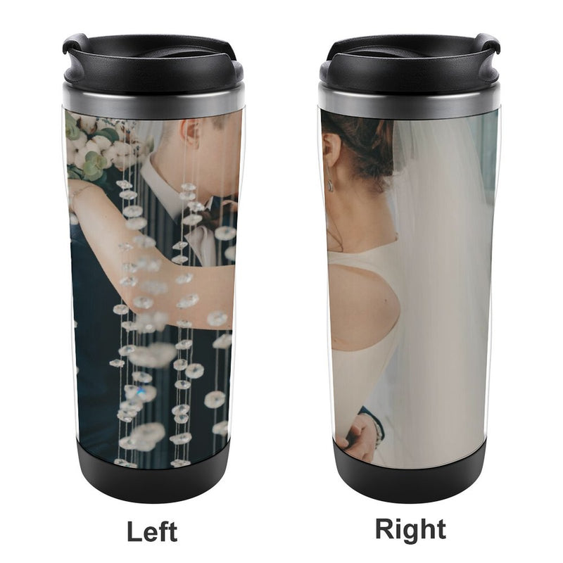 Stainless Steel Tumbler Sport Drink Bottle Travel Mug 380L T098