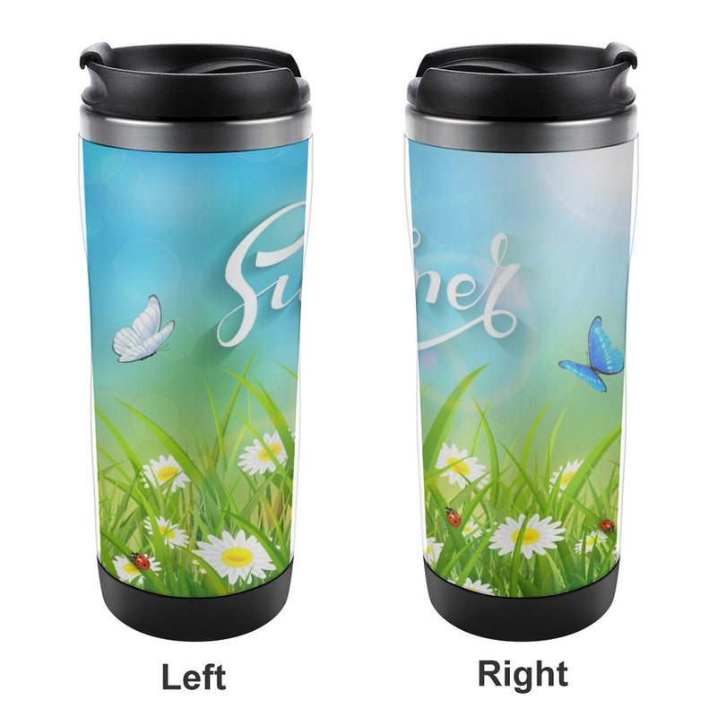 Stainless Steel Tumbler Sport Drink Bottle Travel Mug 380L T027