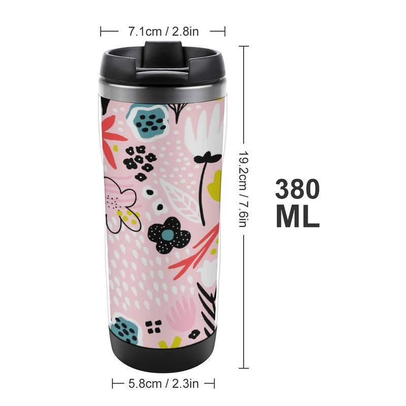 Stainless Steel Tumbler Sport Drink Bottle Travel Mug 380L T047