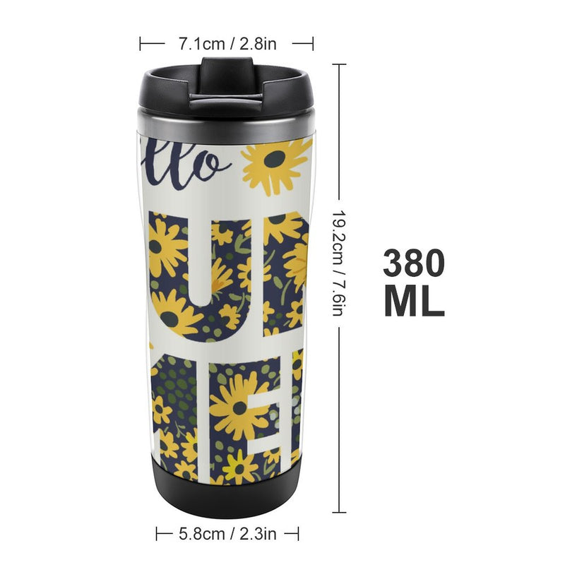 Stainless Steel Tumbler Sport Drink Bottle Travel Mug 380L T030