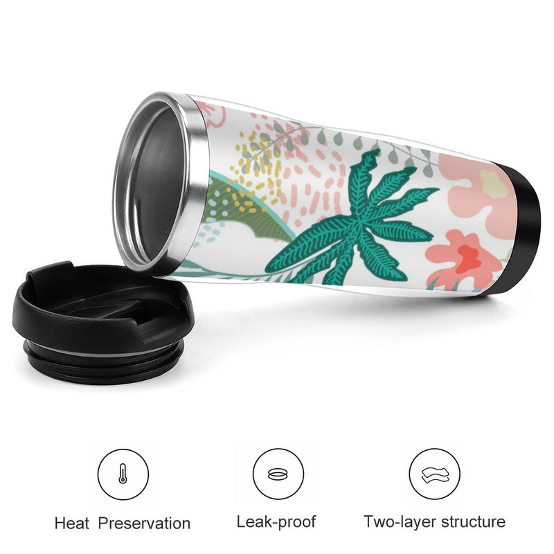 Stainless Steel Tumbler Sport Drink Bottle Travel Mug 380L T064