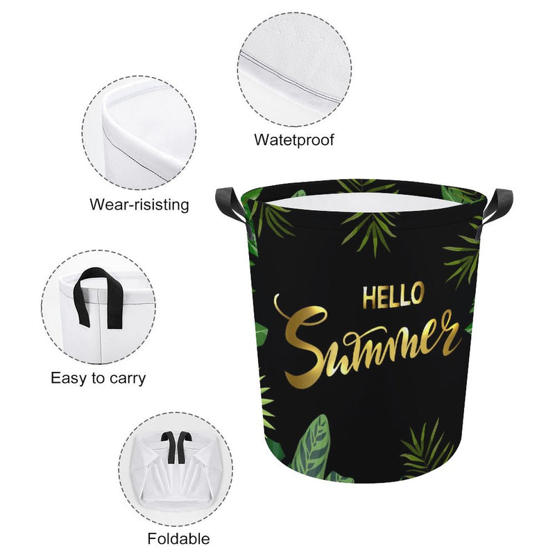 Waterproof Foldable Clothes Laundry Basket B019