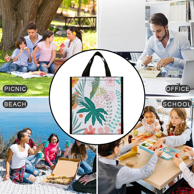 Lunch Bag for Men Women Portable Handbag for Work Picnic L064