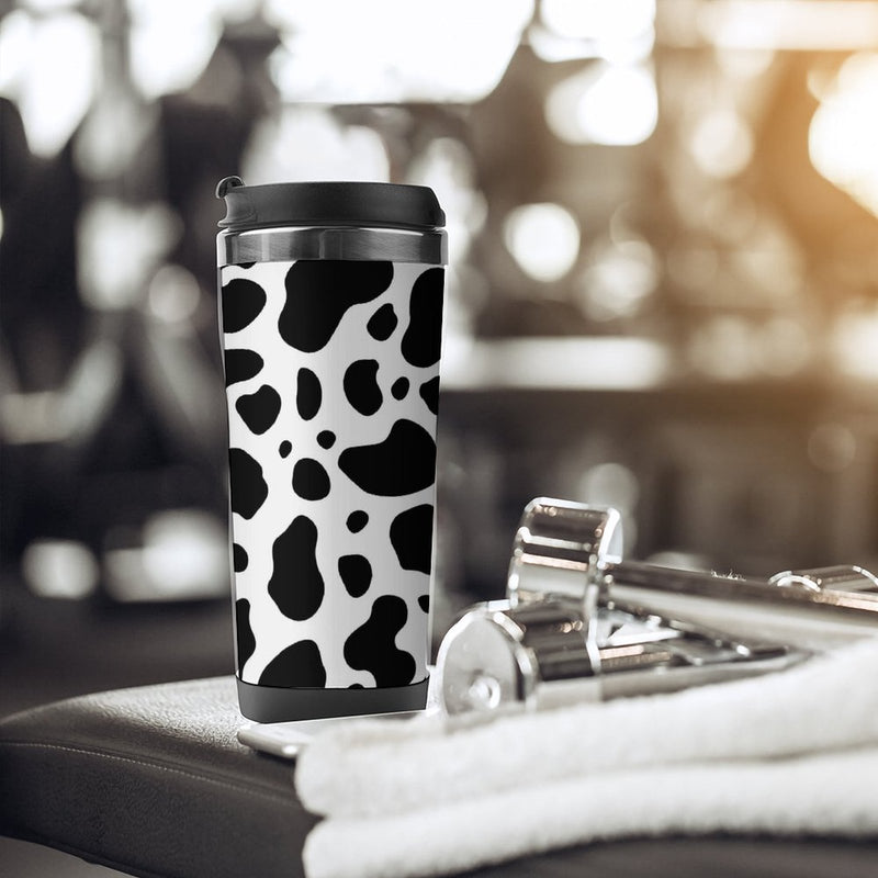 Stainless Steel Tumbler Sport Drink Bottle Travel Mug 380L T095