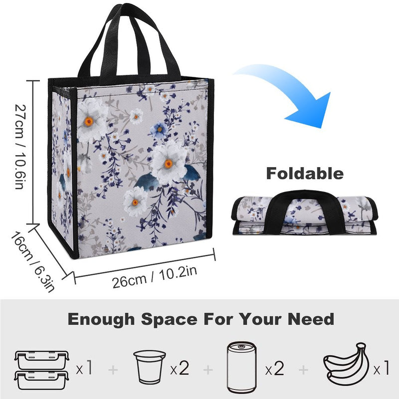 Lunch Bag for Men Women Portable Handbag for Work Picnic L049