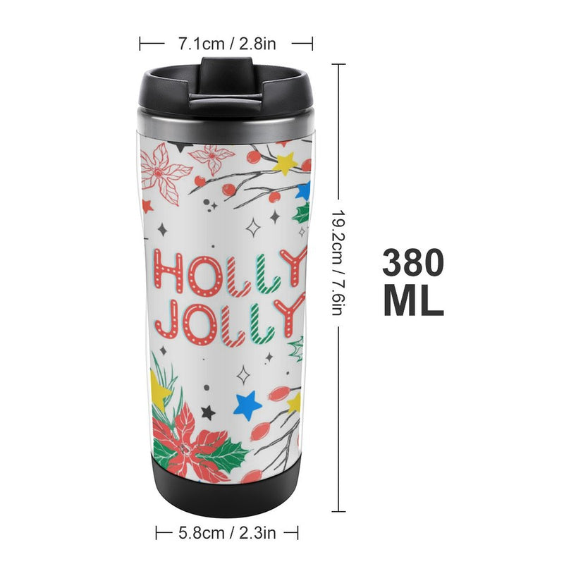 Stainless Steel Tumbler Sport Drink Bottle Travel Mug 380L T034