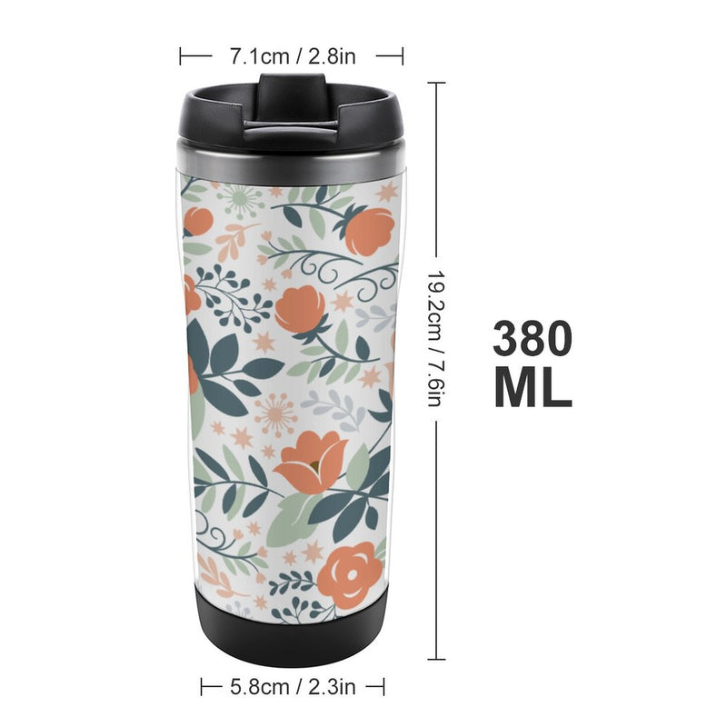 Stainless Steel Tumbler Sport Drink Bottle Travel Mug 380L T036