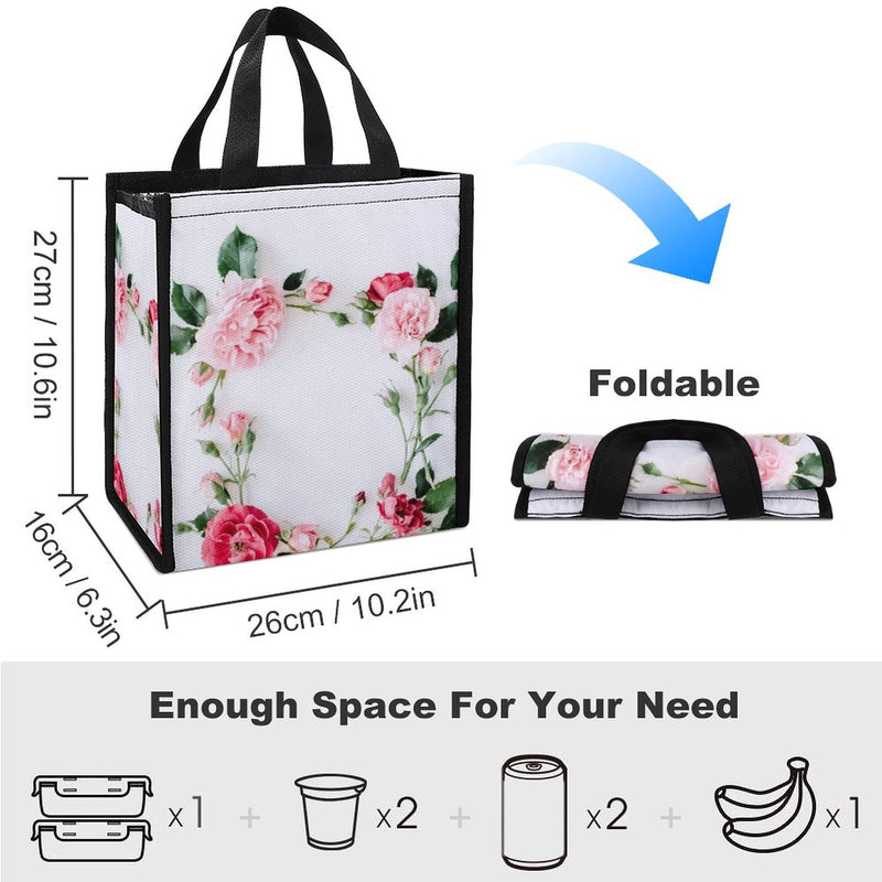 Lunch Bag for Men Women Portable Handbag for Work Picnic L048