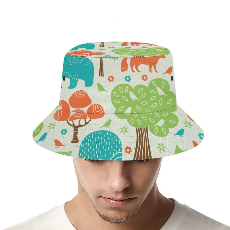 Bucket Hats Fisherman Sun Cap for Women Men H067