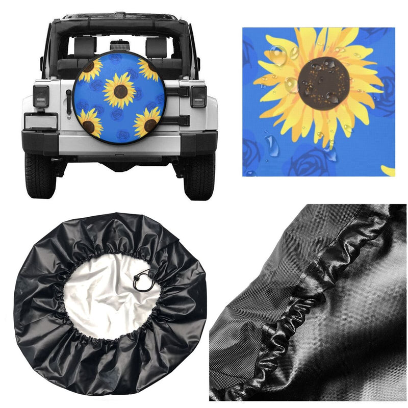 Spare Tire Cover For Rv Trailer Waterproof Wheel Cover Fit For Rv Suv Truck Travel Trailer N104