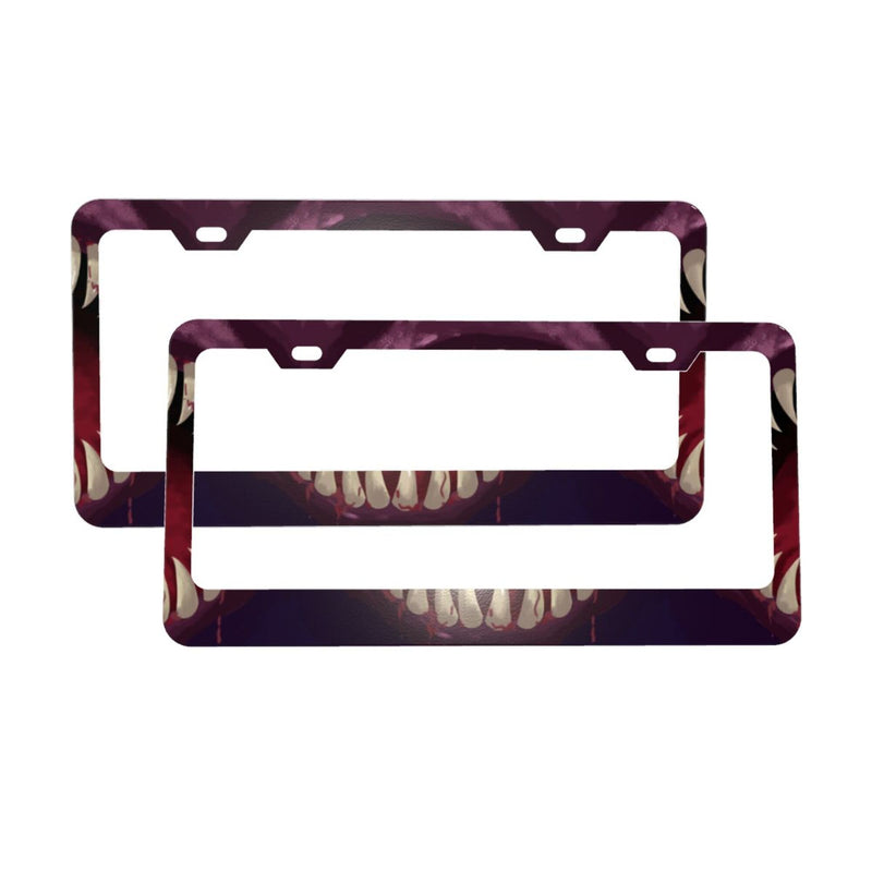 Personalise License Plate Frame for Men Women Car Universal Stainless Steel Accessories D026