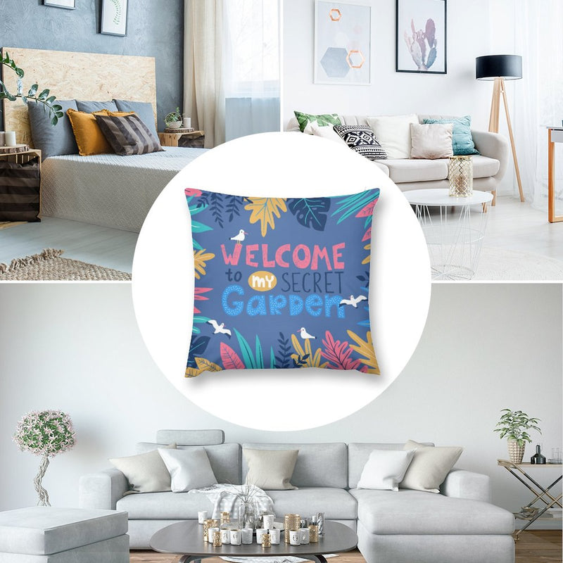 Pillow Case Sofa Throw Cushion Cover Home Decor Pillowcase 18x18 Inch P028