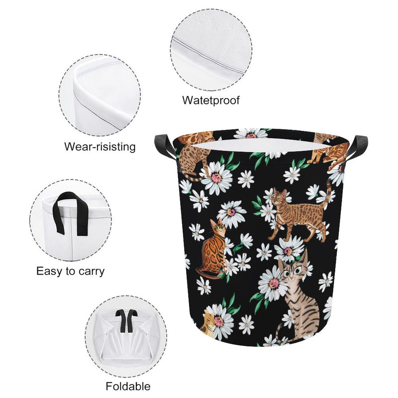 Waterproof Foldable Clothes Laundry Basket B094