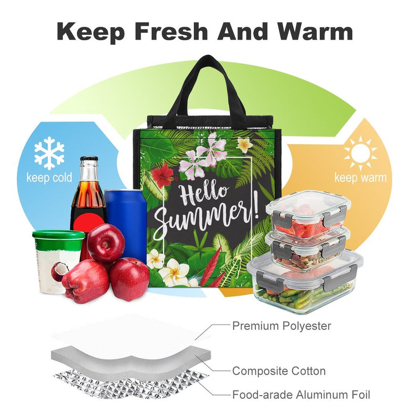 Lunch Bag for Men Women Portable Handbag for Work Picnic L016