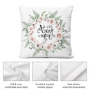 Pillow Case Sofa Throw Cushion Cover Home Decor Pillowcase 18x18 Inch P059