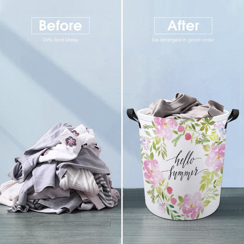 Waterproof Foldable Clothes Laundry Basket B032